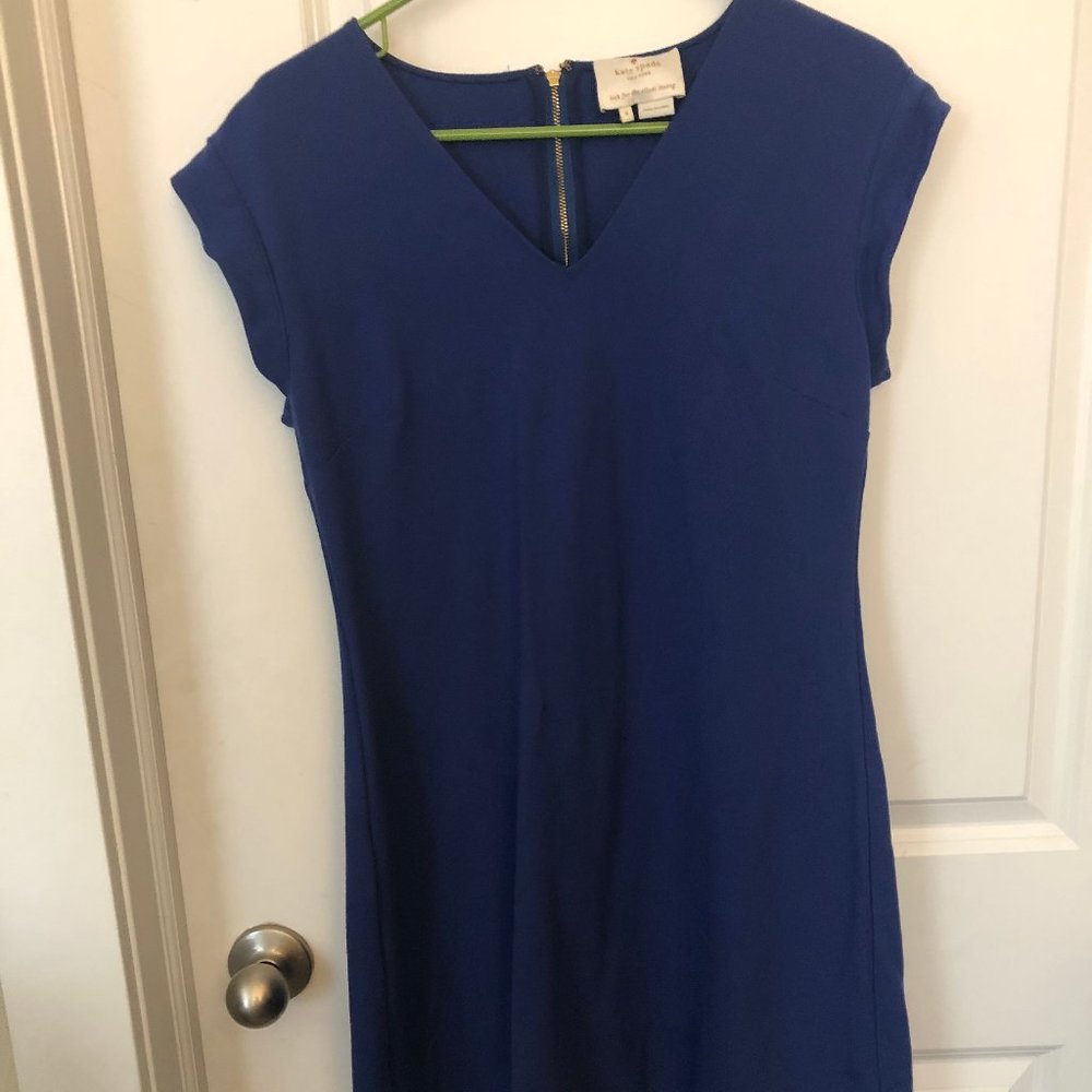 Kate Spade Blue Dress- Size 8
